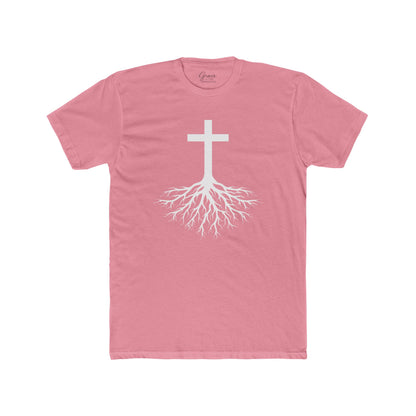 Rooted in Jesus Tee | Women's Premium Basic Tee - Classic fit. Ultra-soft 100% Premium Cotton. Built for everyday wear.