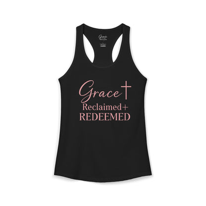 Claimed & Redeemed - Women's Combed, Ring-spun Cotton Poly Racerback Tank