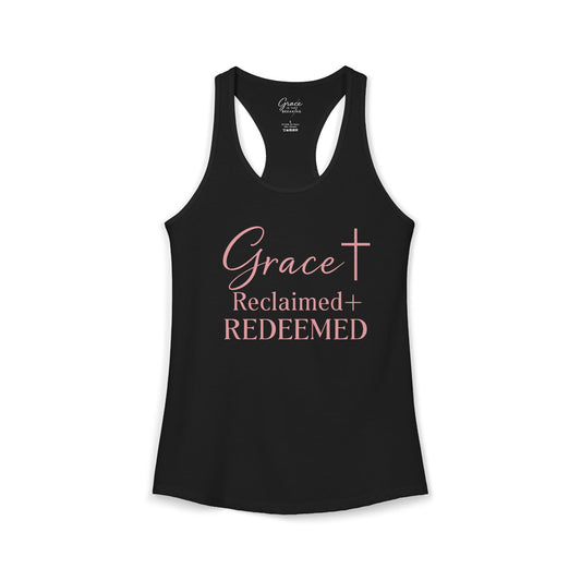 Claimed & Redeemed - Women's Combed, Ring-spun Cotton Poly Racerback Tank