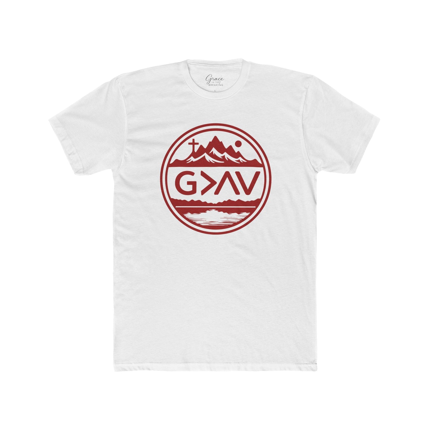 MountainTop | Men's Premium Basic Tee - Classic fit. Ultra-soft 100% Premium Cotton. Built for everyday wear.