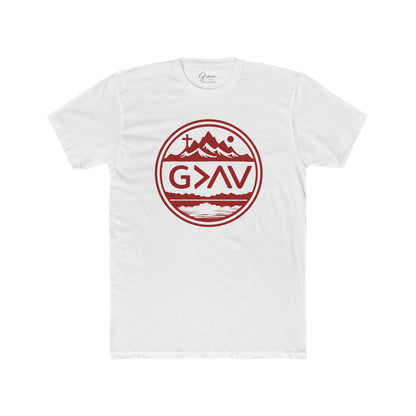 MountainTop | Men's Premium Basic Tee - Classic fit. Ultra-soft 100% Premium Cotton. Built for everyday wear.